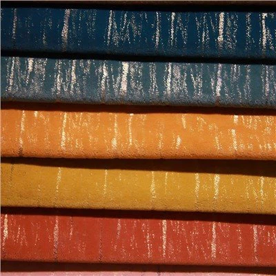 Luxury Home Textile Velvet Curtain Fabric