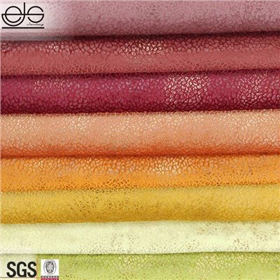 Polyester Velvet Bronzing Home Textile Fabric